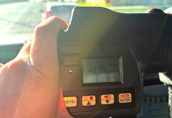 Driver charged with stunt driving after allegedly going 139 km/h in 80 zone