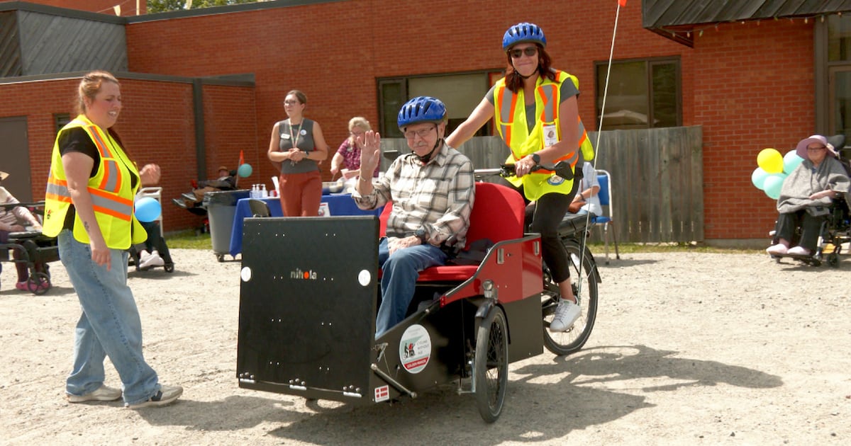 Cycling Without Age chapter launches in Timmins