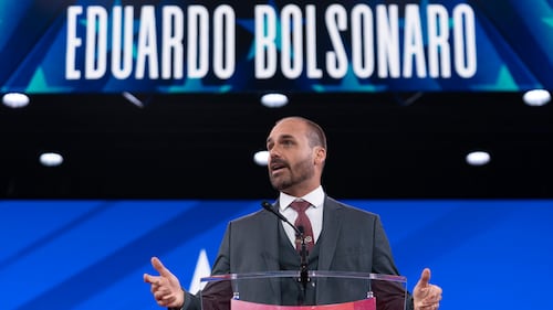 Son of Brazil’s former president Bolsonaro secures U.S. green card