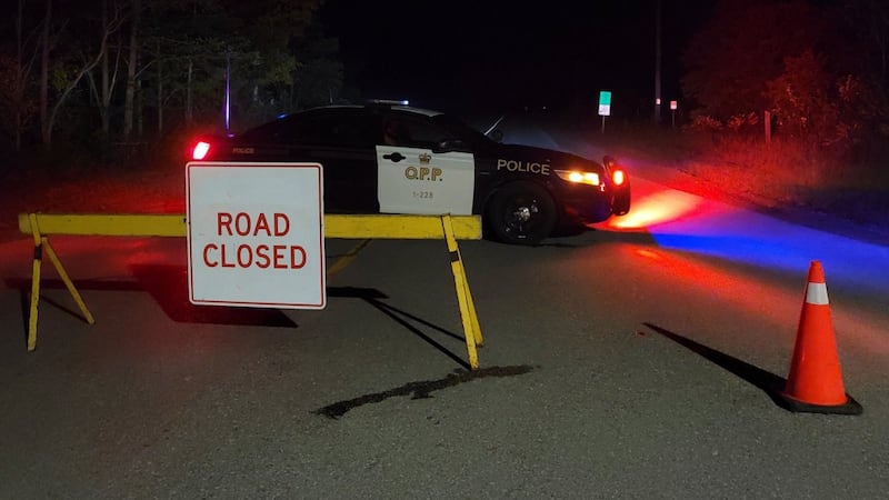Overnight crash closes stretch of Hwy. 12 in Tay Township, one hospitalized