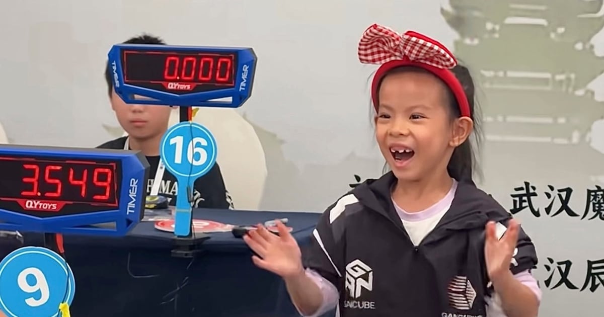 A Rubik’s cube speed record was just set by a 6-year-old - CTV News