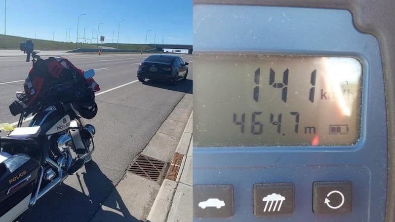Calgary driver caught doing 141 km/h while watching a YouTube video: police