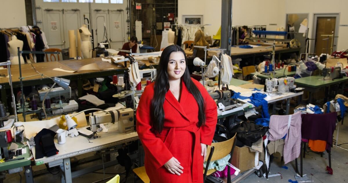 Toronto Climate Week Lesley Hampton taps into Indigenous heritage for Toronto Fashion Week debut