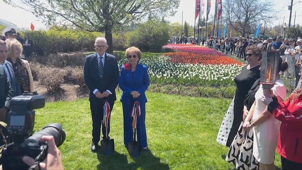 Princess Margriet of the Netherlands opens 74th Canadian Tulip Festival in Ottawa