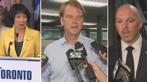 Former federal cabinet minister enters Toronto mayor’s race, Bradford says he has ‘never heard’ of him