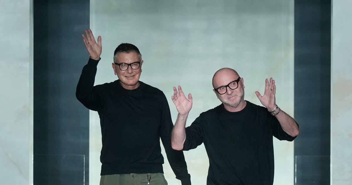 Stefano Gabbana ist als Vorsitzender von Dolce & Gabbana zurückgetreten ...