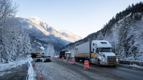 Spring snow dump brings 30cm of accumulation on B.C.'s Coquihalla Highway
