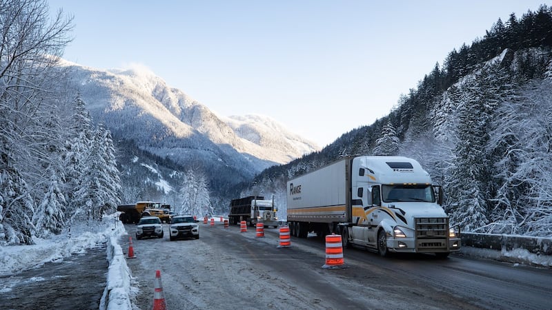 Spring snow dump brings 30cm of accumulation on B.C.'s Coquihalla Highway