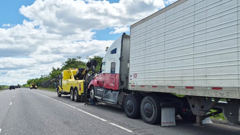 Transport driver charged with impaired in northern Ont.