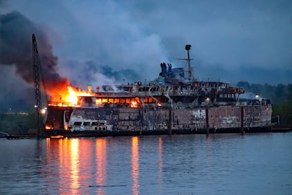 Queen of Sidney fire