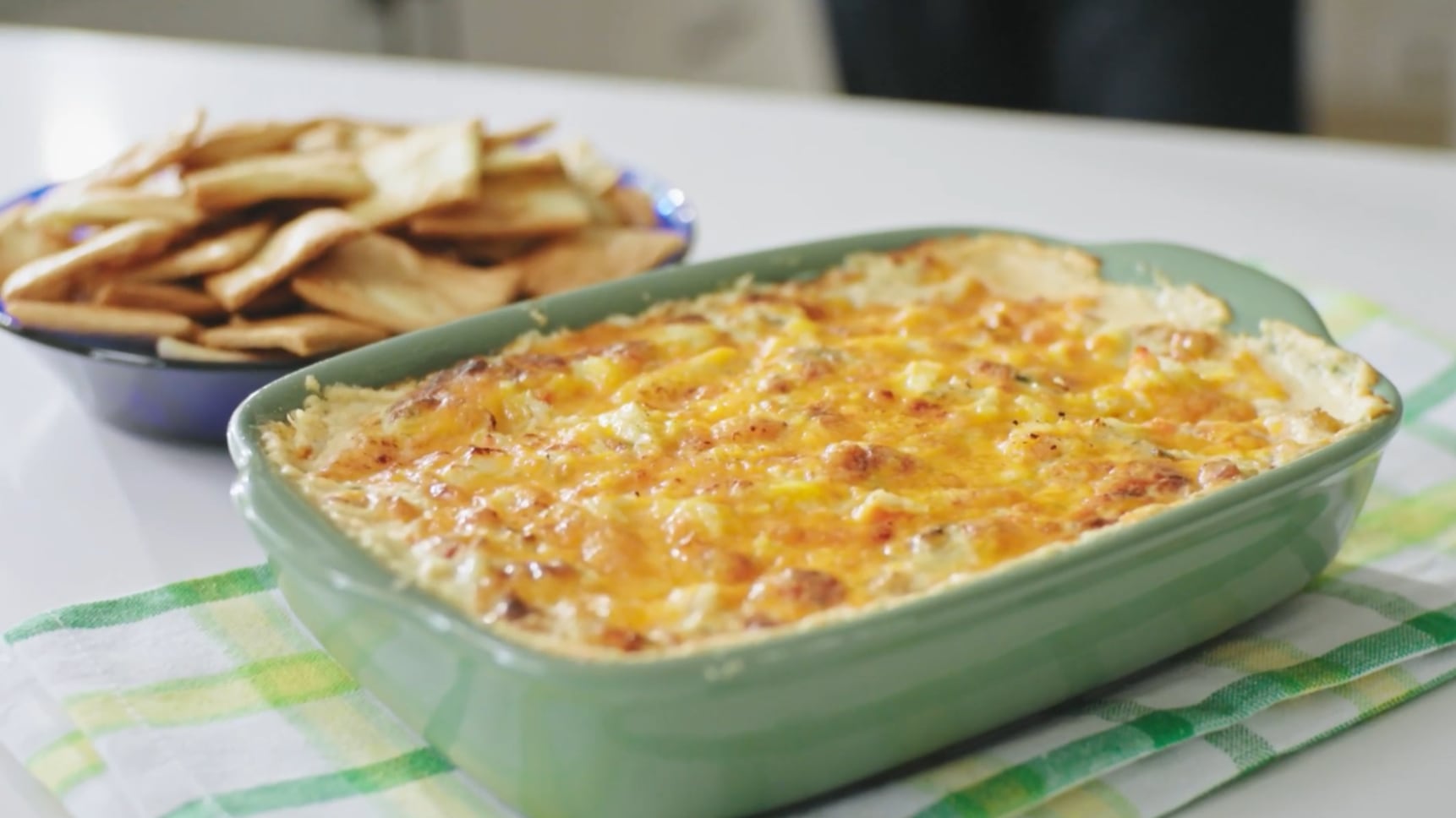 Hot Crab Dip by Andy Hay; Recipe as seen in Andy’s East Coast Kitchen Crawl, courtesy of Food Network