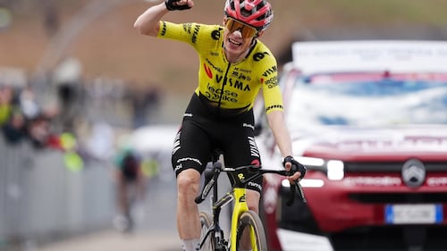 Vingegaard conquers Blockhaus mountain for first Giro d'Italia stage win