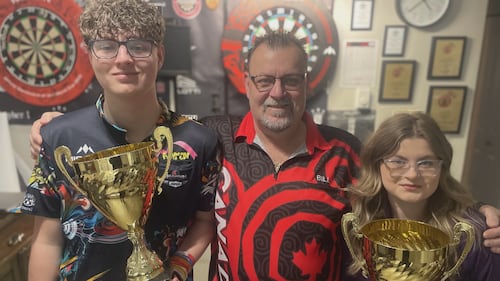 Dart-playing B.C. family hits the bullseye on world stage