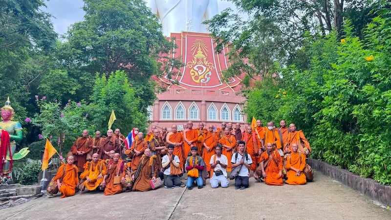 11-year-old boy driving pickup truck crashes into group of Thai monks, killing 8