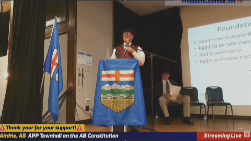 Alberta separatist leader speaks out after supporter accused of racist comments