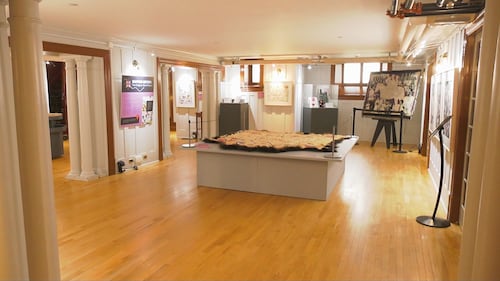 Lougheed House is showcasing the work of 14 local artists through an exhibit called 'Mapping History: The Calgary Atlas Project.'