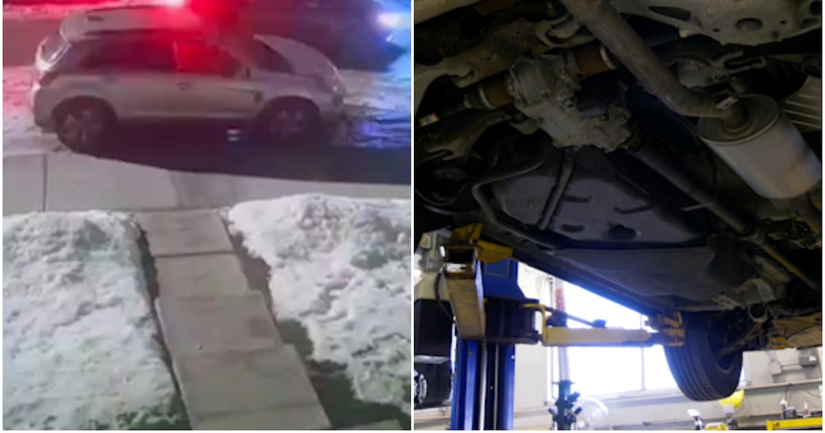 Catalytic converter thefts back on the rise: Calgary police