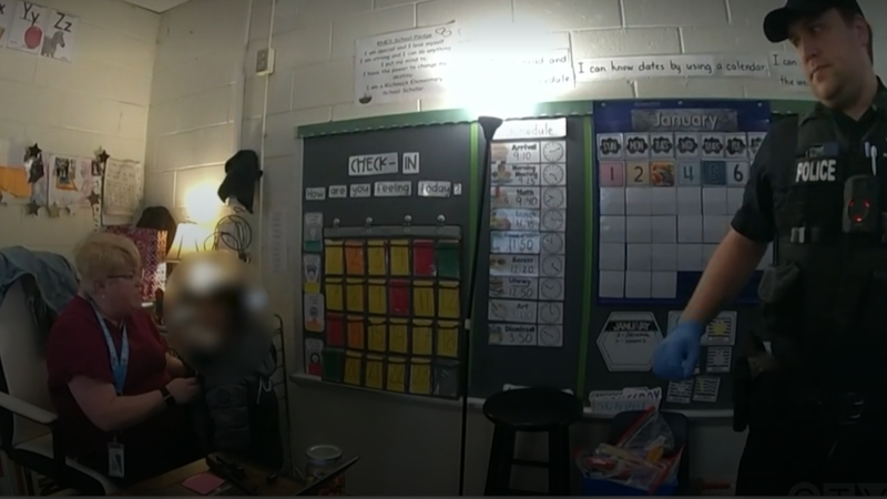 ‘I don’t care if I go to jail’: Video shows defiant 6-year-old moments after shooting teacher