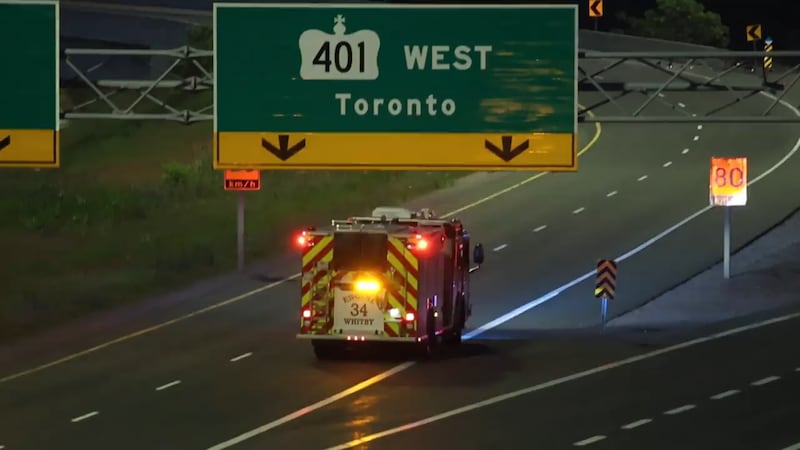 OPP investigating early morning crash on Hwy. 412 ramp to Hwy. 401