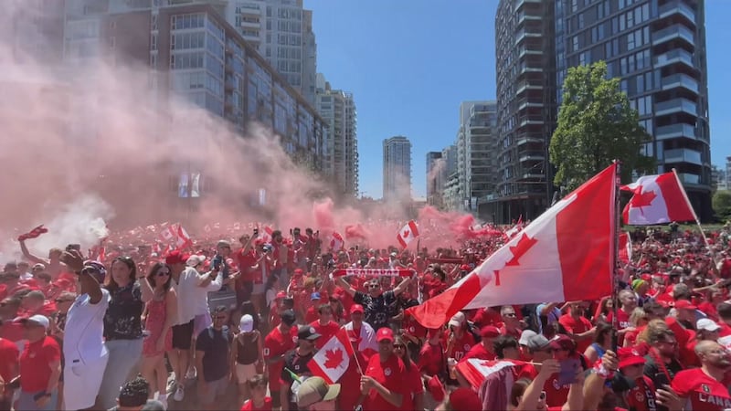 Red tide swept into BC Place as Voyageurs bolster team Canada to World Cup win