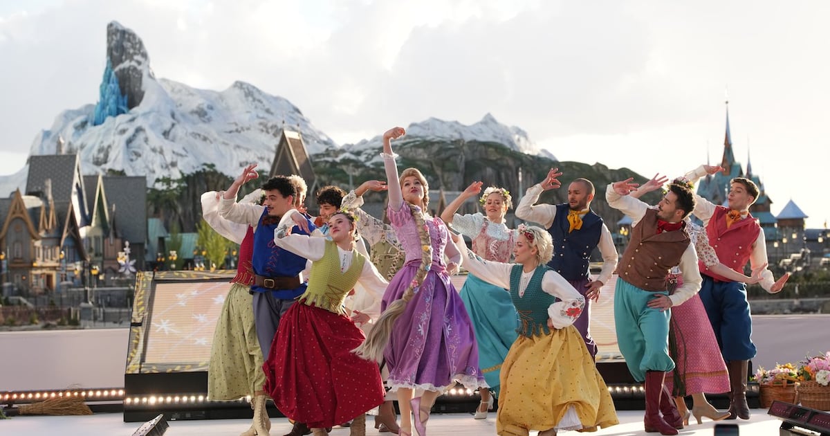 Disney's new CEO opens World of Frozen in Paris as he showcases the empire ...