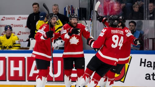 Connor Brown scores winner as Canada beats Sweden 5-3 at hockey world championship
