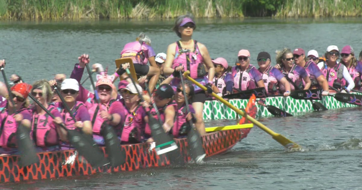 Edmonton Dragon Boat Festival Adapts to New Location Amid Heavy Rain