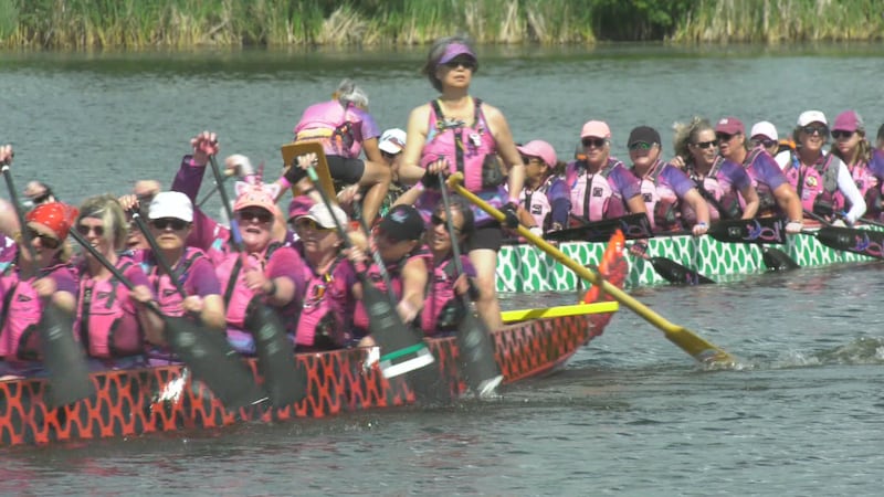 Edmonton Dragon Boat Festival pivots to new location, celebrates cancer survivors