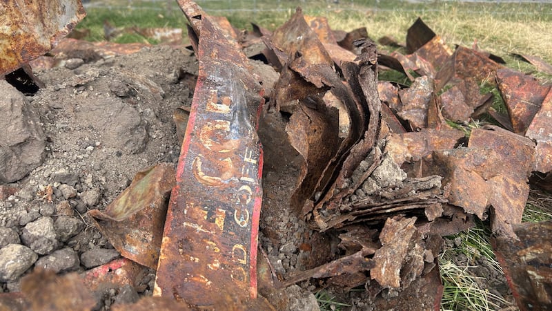 Metal mystery: Old coffee signs unearthed by Meewasin Valley Authority