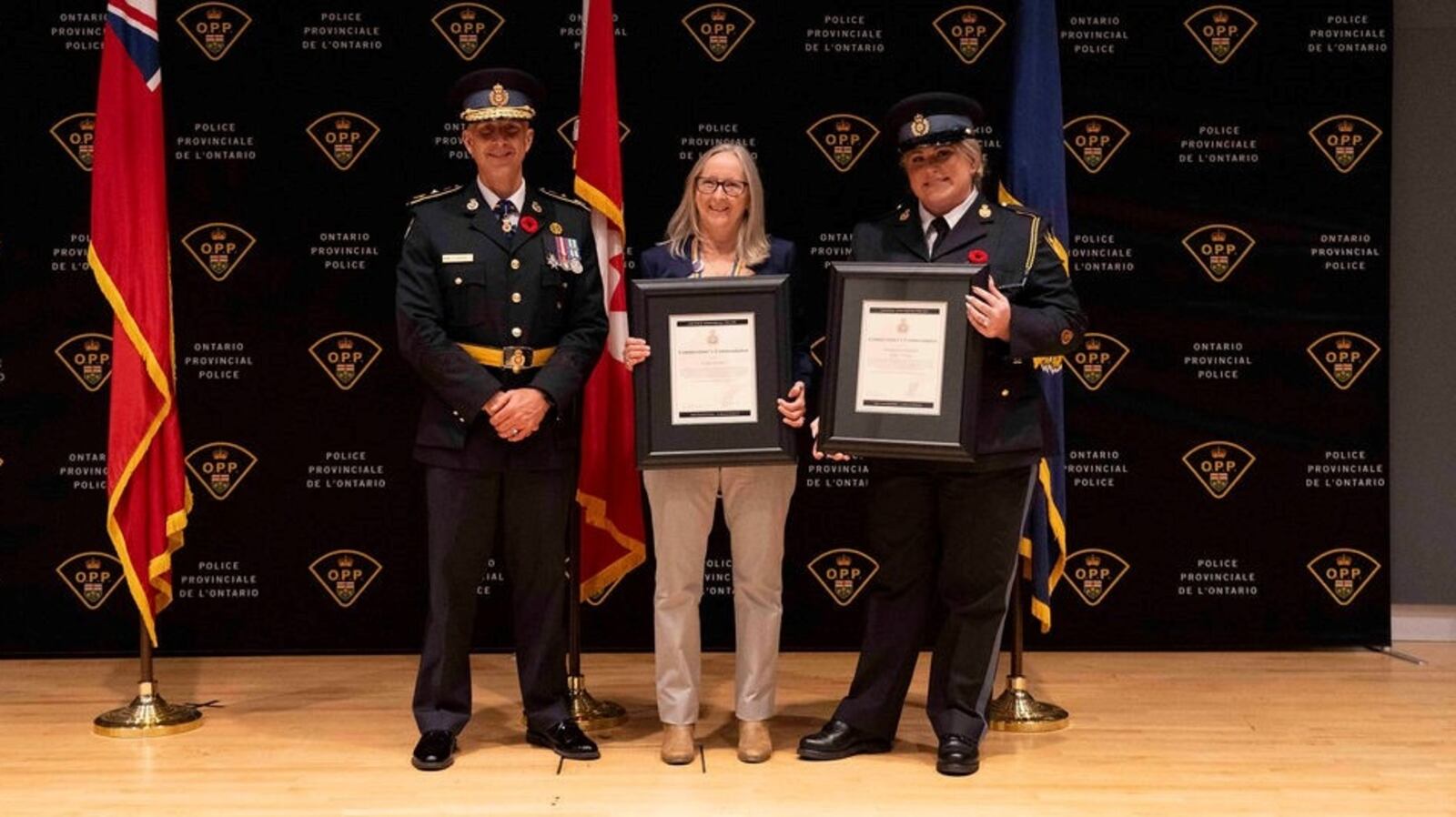 Opp Service OPP officer, nurse awarded for outstanding community service
