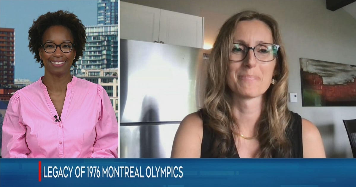 Photo: CTV News Nadia Frost was named after Romanian gymnast Nadia Comăneci, who won five medals including three gold at the Montreal