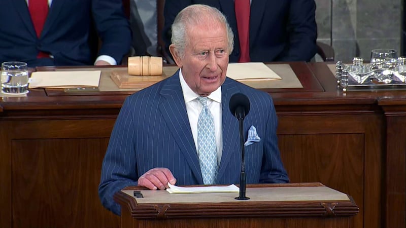 King Charles highlights ‘times of great uncertainty’ in speech to U.S. Congress