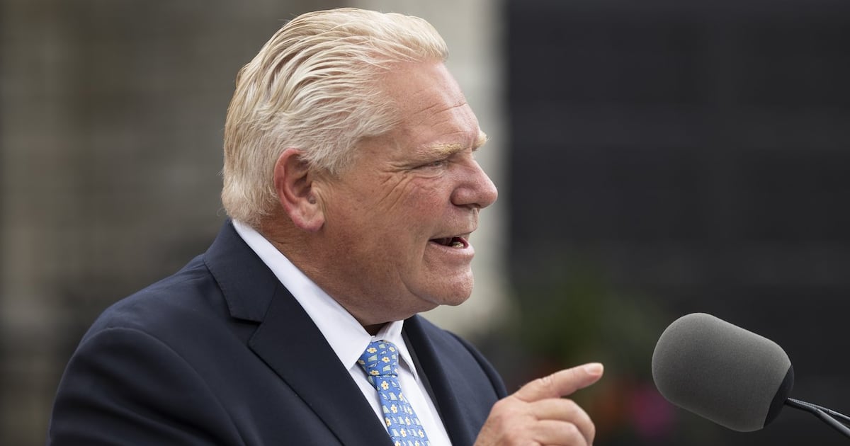 Doug Ford to make announcement in Vaughan, Ont., following spat with President Trump