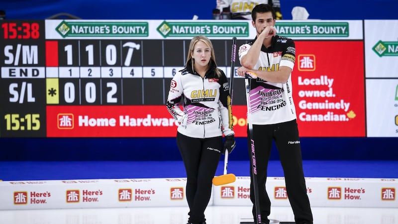 Canada tops Italy 11-3 to win bronze at world mixed doubles curling championship