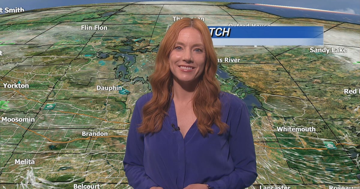 Katherine Dow's forecast: An oppressive heat wave descends on Manitoba