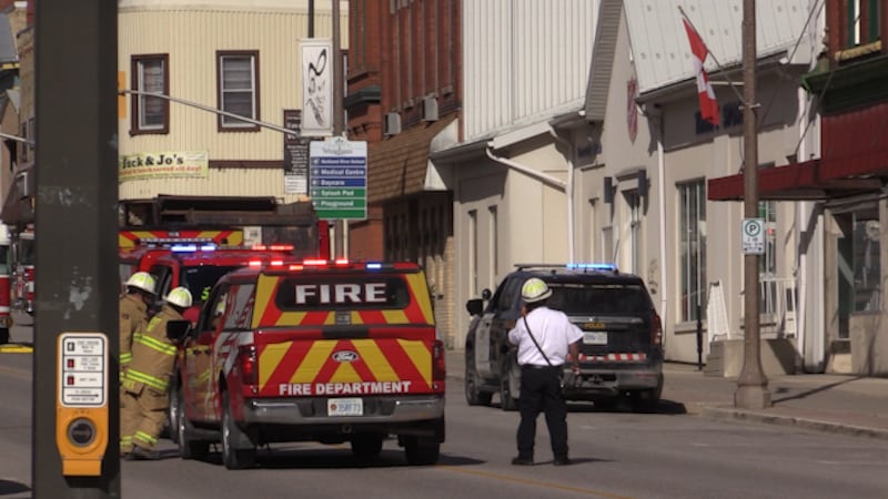 Downtown Wingham evacuation order lifted after grenade found at thrift store