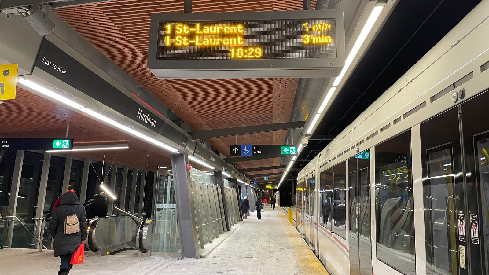 February Line O-Train Line 1 eastbound service restored