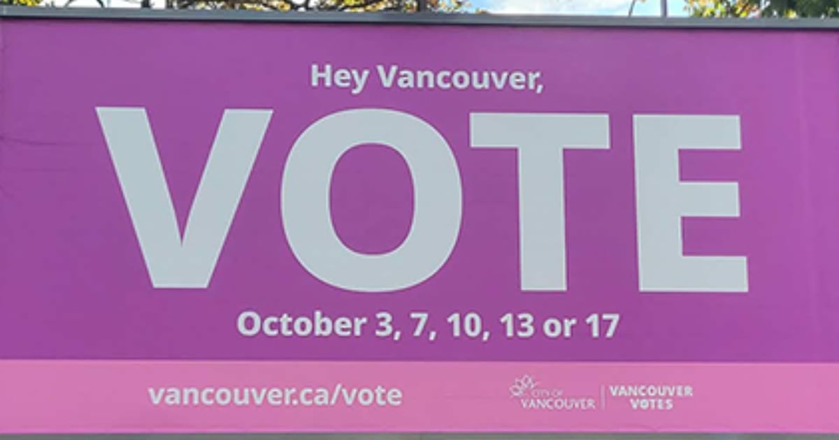 Record turnout on first advance voting day in Vancouver municipal election - CTV News