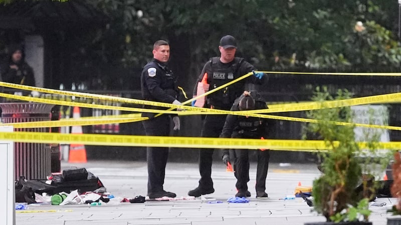 Law enforcement authorities are responding to reports of shots fired near White House