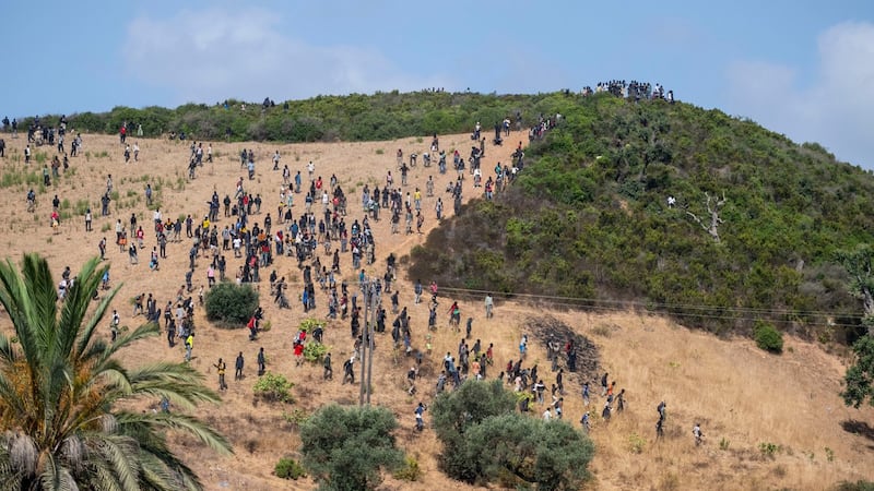 Moroccan security forces arrest nearly 300 migrants trying to reach Spain’s Ceuta