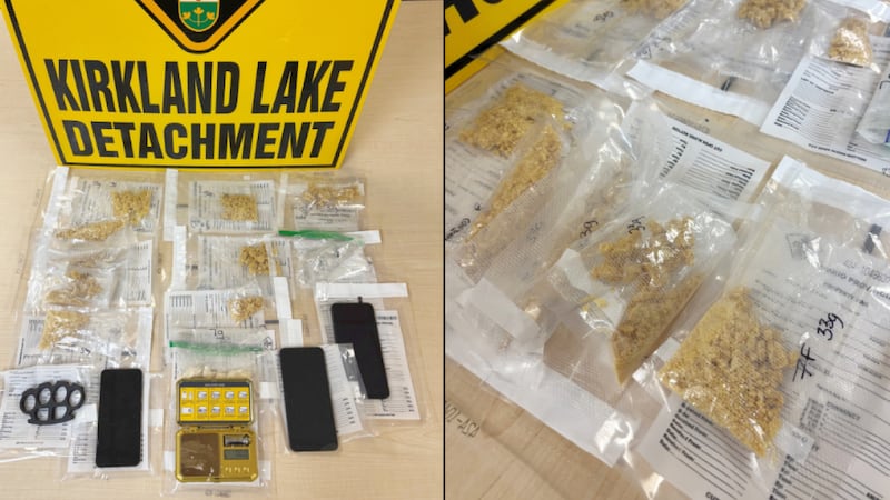 Police seize $176K in fentanyl, crystal meth in Kirkland Lake