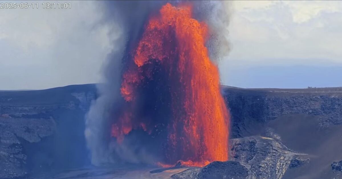 Hawaiis Vulkan Kilauea bricht zum 25. Mal seit Dezember aus ...