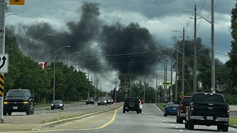 Windsor firefighters respond to east end blaze