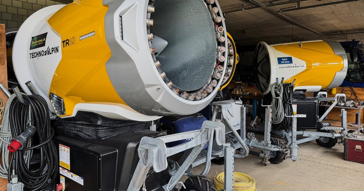 Alpine resorts' snowmaking equipment may be put to work fighting summer ...