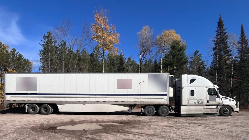 Edmonton tractor-trailer driver faces 12 charges after Hwy. 17 traffic stop