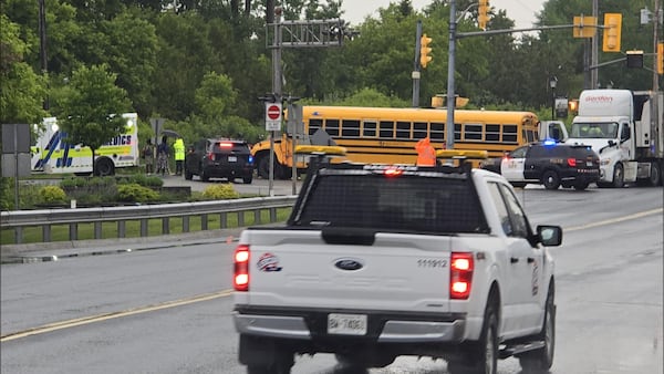 5 students sent to hospital after Blind River school bus crash