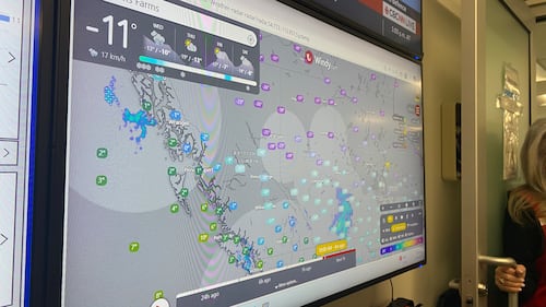 Provincial Emergency Coordination Centre in Edmonton on Mar. 26, 2026. (Miriam Valdes-Carletti/CTV News Edmonton)