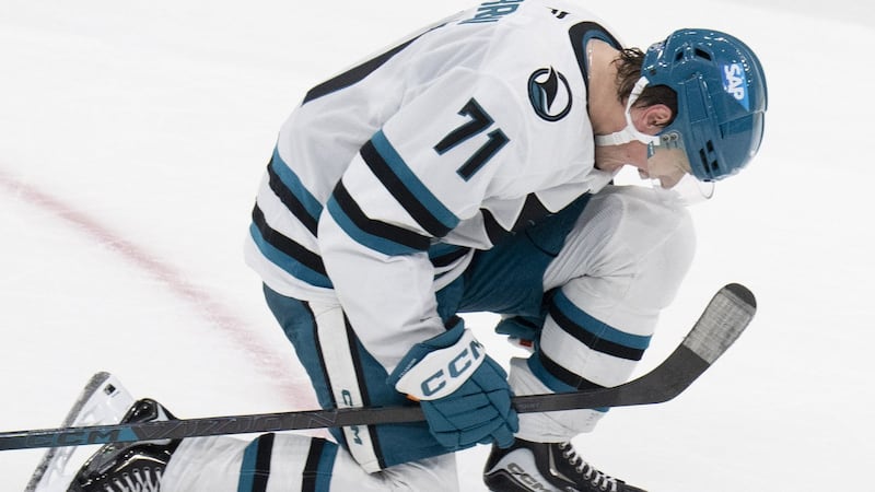 Celebrini scores twice, including OT winner, as Sharks rally to beat Canadiens 4-3