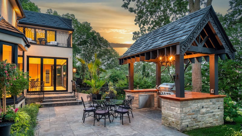 This tudor-style home built in 1929 underwent $6-million renovation