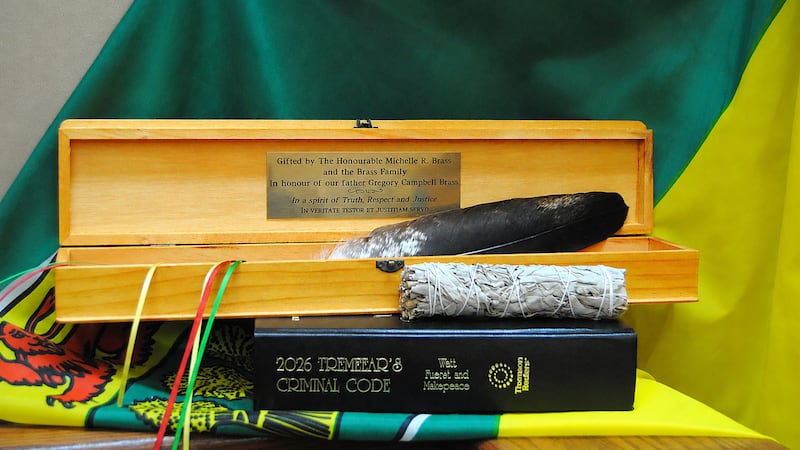 Eagle feathers gifted to Provincial Court of Sask. for use in testimonies